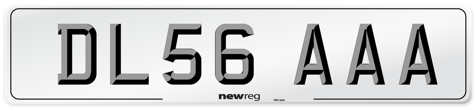 DL56 AAA Number Plate from New Reg